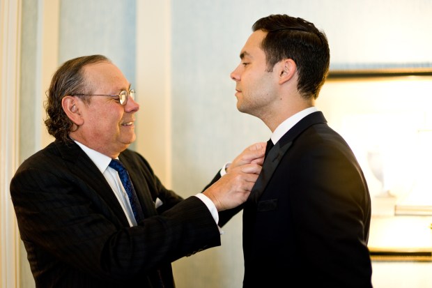 Patrick Jr. + Patrick Sr. 