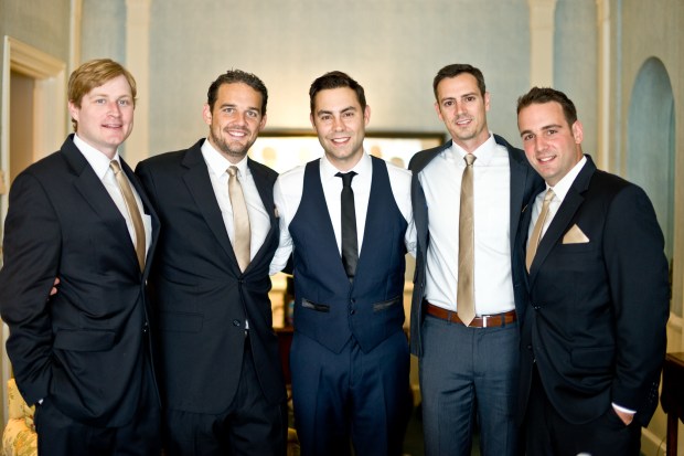 Handsome groomsmen!